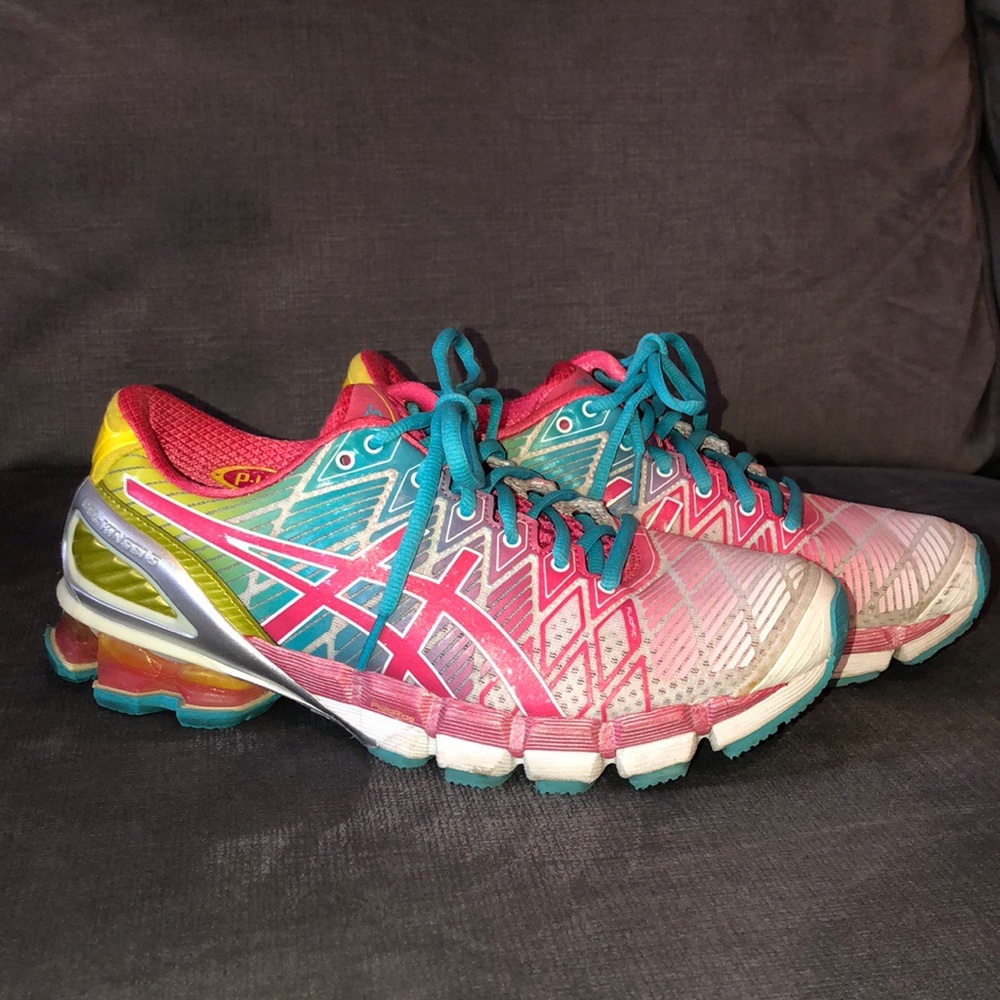 ASICS colorful athletic shoe